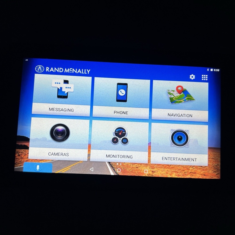 RAND MCNALLY OD7C  7" ANDROID OVERDRYVE TABLET GPS  [GOOD BATTERY]